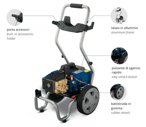 Annovi Reverberi 630K - Nettoyeur haute pression avec chariot