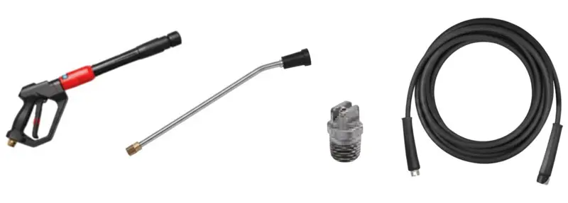 Nettoyeur haute pression à eau froide Annovi Reverberi 757 RLW Dual Pro 15764 - 190 bars avec enrouleur de tuyau