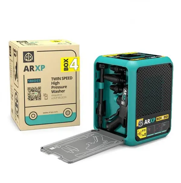 coffret éco-durable Annovi Reverberi ARXP BOX4 - Nettoyeur haute pression 180 bar 500 L/h