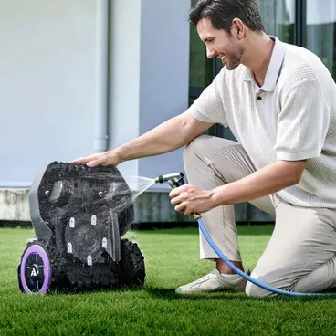 Anthbot M5 Pro - Robot Tondeuse sans fil périmétrique avec LiDAR 360° + RTK & NetRTK + Vision IA double