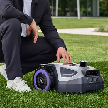 Anthbot M5 Pro - Robot Tondeuse sans fil périmétrique avec LiDAR 360° + RTK & NetRTK + Vision IA double