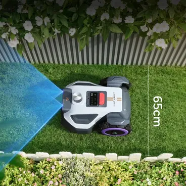 Anthbot M5 Pro - Robot Tondeuse sans fil périmétrique avec LiDAR 360° + RTK & NetRTK + Vision IA double