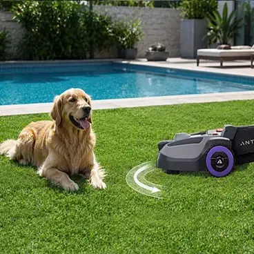 Anthbot N8 - Robot Tondeuse 4 en 1 avec Bac de Récupération 23 L