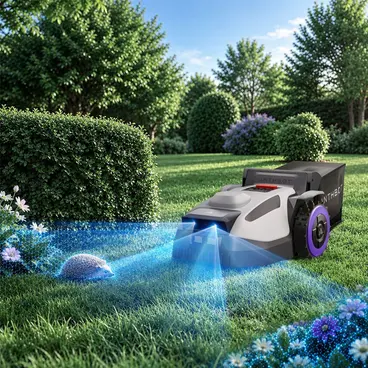 Anthbot N8 - Robot Tondeuse 4 en 1 avec Bac de Récupération 23 L