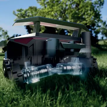 Anthbot R720 - Robot Tondeuse 4WD pour Pentes jusqu'à 40° et Zones Illimitées