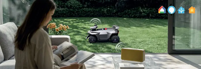 Anthbot R720 - Robot Tondeuse 4WD pour Pentes jusqu'à 40° et Zones Illimitées
