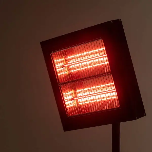 Victory Lighting HLQT40BG - Lampe Infrarouge 15 m2 Dissipation Thermique