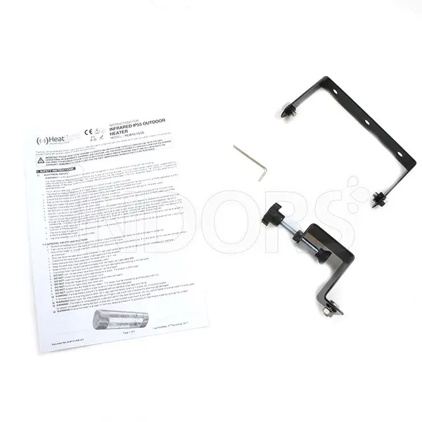 Lampe infrarouge à ondes courtes Victory Lighting HLW20BG
