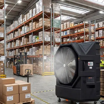 Art-Eco ECOOL 48P - Refroidisseur d'air industriel mobile pour grands espaces