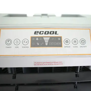 Art-Eco Ecool 15P Controls – Refroidisseur évaporatif mobile à 3 vitesses