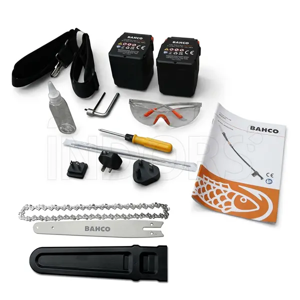 BAHCO BCL108PS - Taille-haie télescopique 20 cm à batterie intégrée