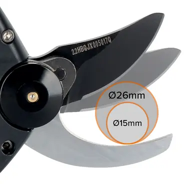 BAHCO BCL226 - Sécateur à batterie 26 mm pour la taille de branches fines et petites vignes