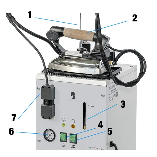 Générateur de vapeur Battistella Barbara 31 avec chaudière de 4,5 L