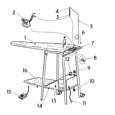 Battistella Magicvapor Maxi - Table à repasser chauffante