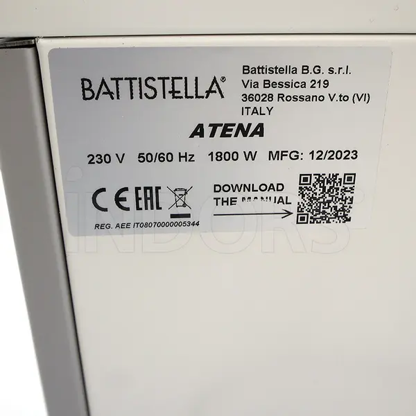Battistella Atena - Générateur de vapeur 4,5 L