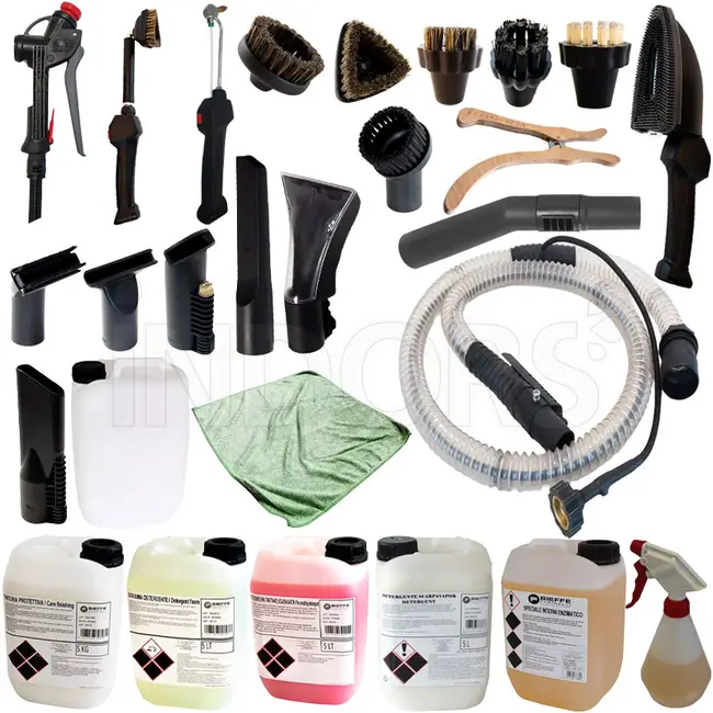 Nettoyeur vapeur et ozone Bieffe Farinelli Scarpavapor No Limits BF426S avec accessoires