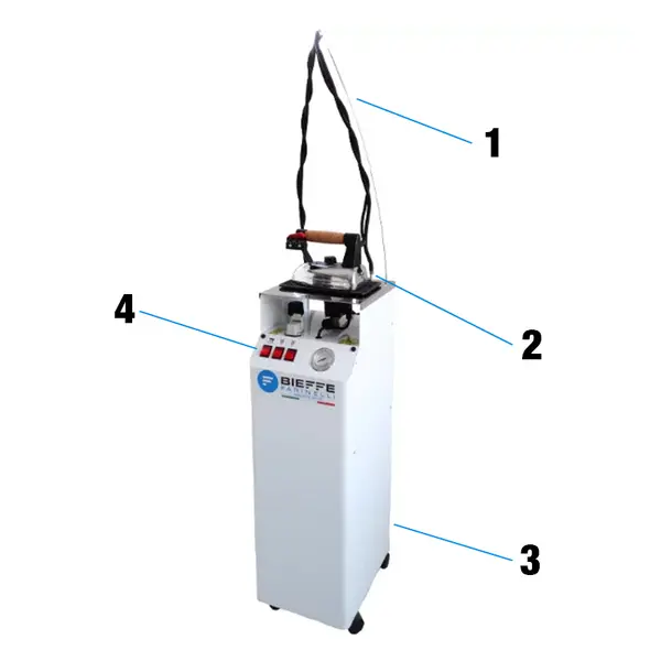 Bieffe Farinelli Automatic Vapor BF048 Générateur de vapeur 2,8 L avec fer inclus 850 W
