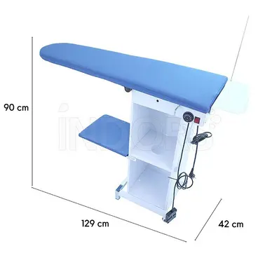 mesures totales Bieffe Farinelli BF080 Forever - Table à repasser professionnelle 
