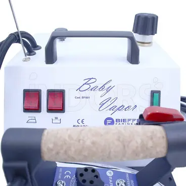 Commandes Bieffe Farinelli Baby Vapor Inox - Générateur de vapeur pour le repassage