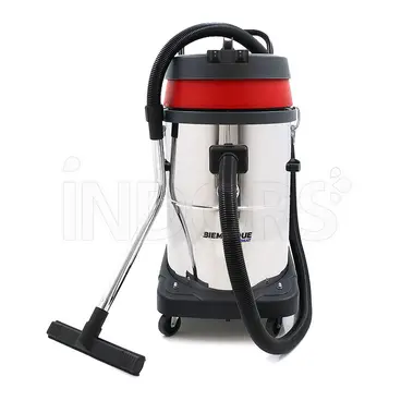 Biemmedue SM 80 2 Moteurs - Poubelle Aspiratrice Professionnelle à Tambour Fixe ou Inclinable