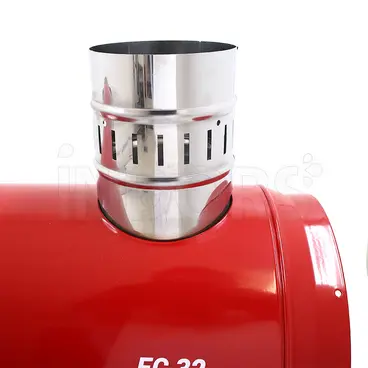Cheminée d'expulsion de chauffage Biemmedue EC 32