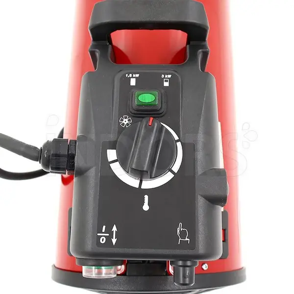 BIEMMEDUE EK 3 C - Chauffage électrique avec thermostat de sécurité manuel