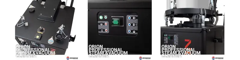 Biemmedue Orion - Nettoyeur vapeur et aspiration