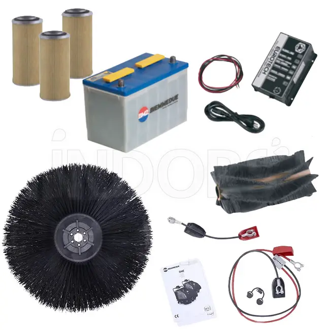 Équipement standard Balayeuse à batterie Biemmedue One 650 / 850 ET
