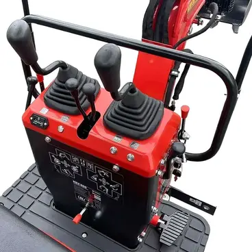 Commandes de l'excavatrice Bluebird MEX 600