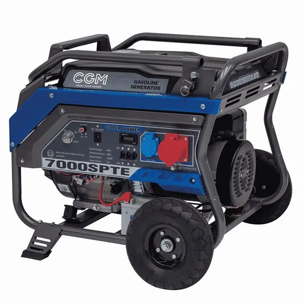 CGM 7000SPTE - Groupe électrogène Essence AVR 5,6 kW Démarrage Électrique