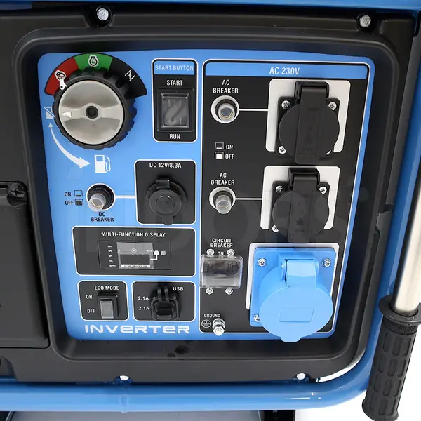 Panneau de commande du générateur CGM 8000 iE