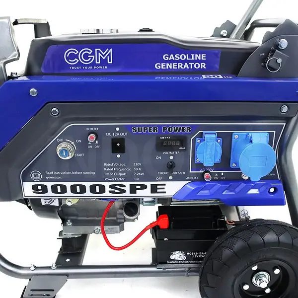 Tableau de commande CGM 9000SPE Groupe électrogène de secours professionnel 7,2 kW
