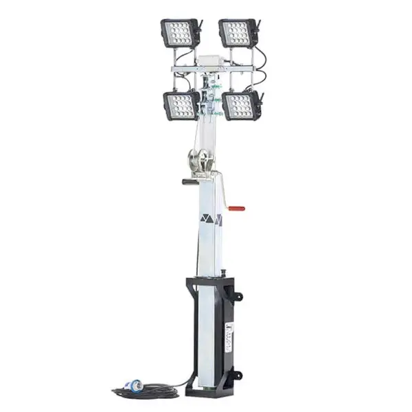 Tour d'éclairage CGM MR Multi LED avec mât télescopique de 5,5 m