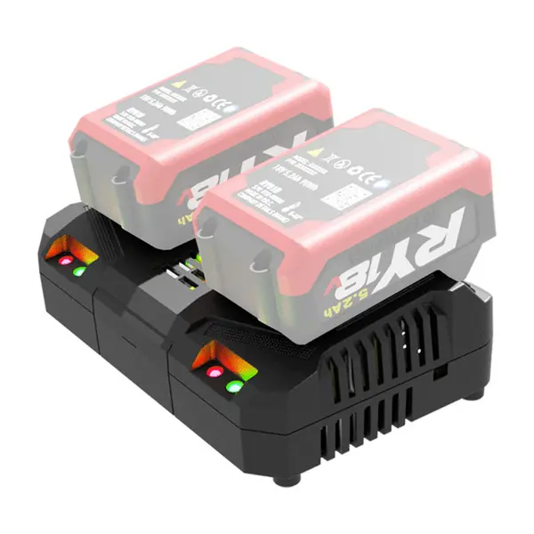 Castellari RY04B - Chargeur Rapide Boost Double - pour RY01B, RY02B et RY06B