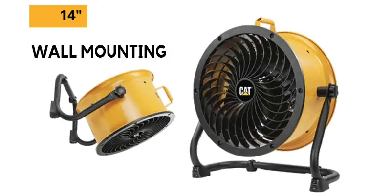 CFG CT002 - Ventilateur industriel CAT HVD-14AC Ø 35 cm