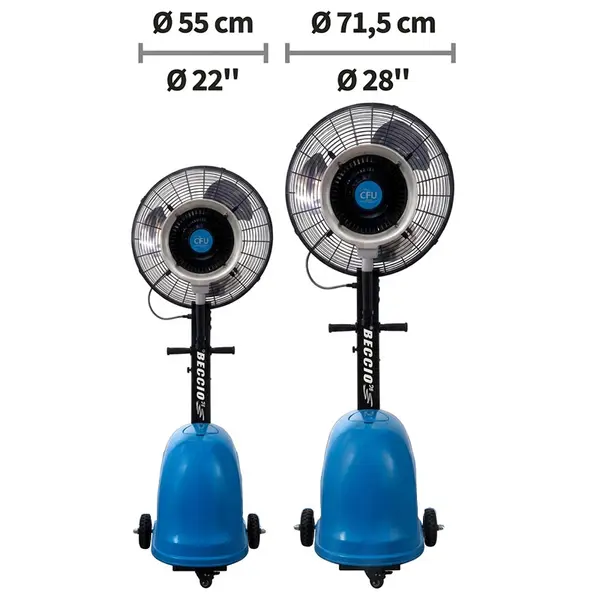 Ventilateur brumisateur d'extérieur CFG Libeccio 22