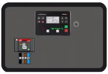 CGM 150P - Groupe électrogène fixe professionnel avec panneau électrique manuel