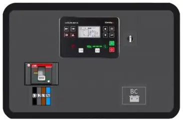 CGM 150P - Groupe électrogène fixe professionnel avec panneau électrique automatique