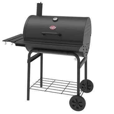 Char-Griller Pro Deluxe E2827 - Barbecue à charbon sur roulettes