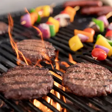 Char-Griller Pro Deluxe E2827 - Barbecue à charbon sur roulettes