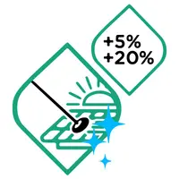 RENDEMENT DE 5% À 20% SUPÉRIEUR AUX PANNEAUX sales Fly Mini 4 - Brosse de nettoyage pour systèmes photovoltaïques
