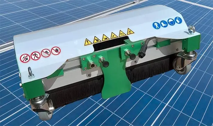 set Fly Mini 4 - Brosse de nettoyage pour systèmes photovoltaïques