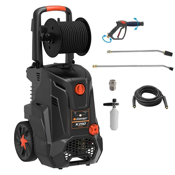Comet K 250 15/170 T Extra - Nettoyeur haute pression professionnel à eau froide 170 bar