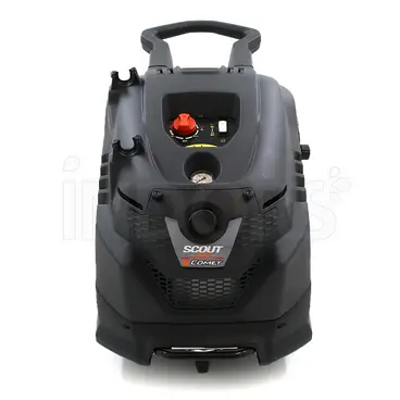 Nettoyeur haute pression à eau chaude Comet Scout EVO 160 Extra 36093-00008 - 160 bars avec enrouleur de tuyau intégré