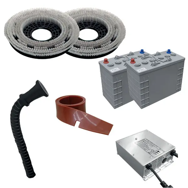 Comet CPS 60 EVO - Autolaveuse-sécheuse autoportée avec 2 batteries et chargeur inclus