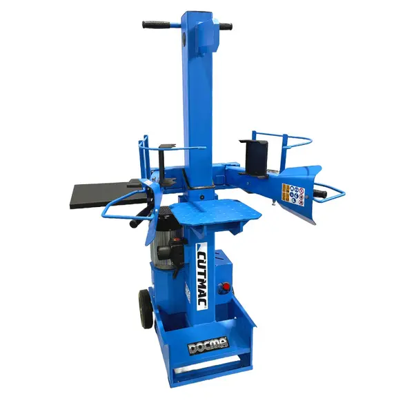 Docma SVG800 Rapid Plus - Fendeuse de bûches professionnelle avec pompe de 8 tonnes et fabriquée en Italie