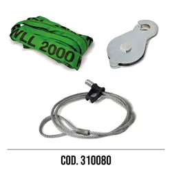 KIT DE DIVERSION AVEC CÂBLE CHOKER COD. 310080