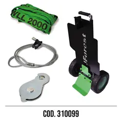 KIT COMPLET AVEC CHOKER CABLE ET TROLLEY COD. 310099