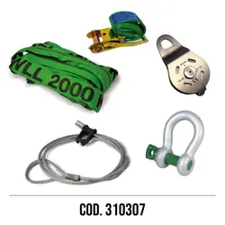 KIT SECOND FIRE AVEC CÂBLE CHOKER COD. 310307