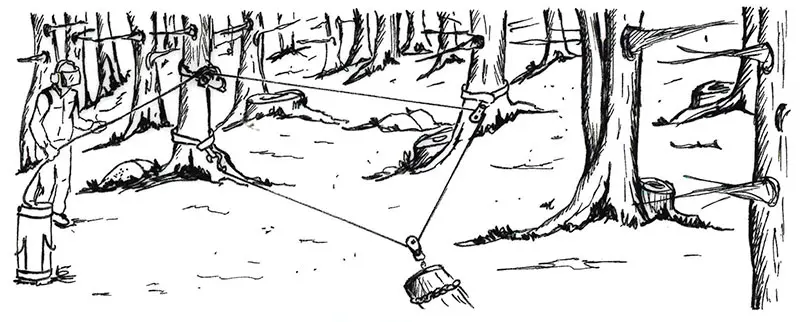 Dégaine rapide Forest Winch VF105 RED IRON